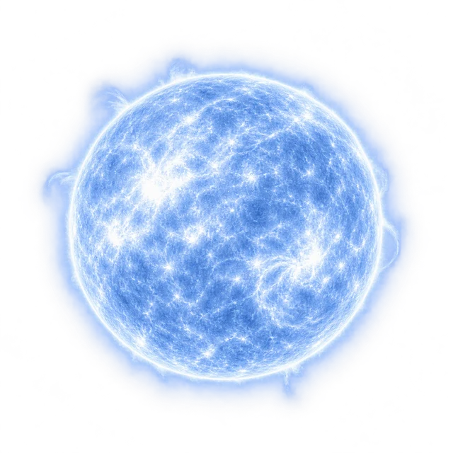 Artist’s impression of Deneb