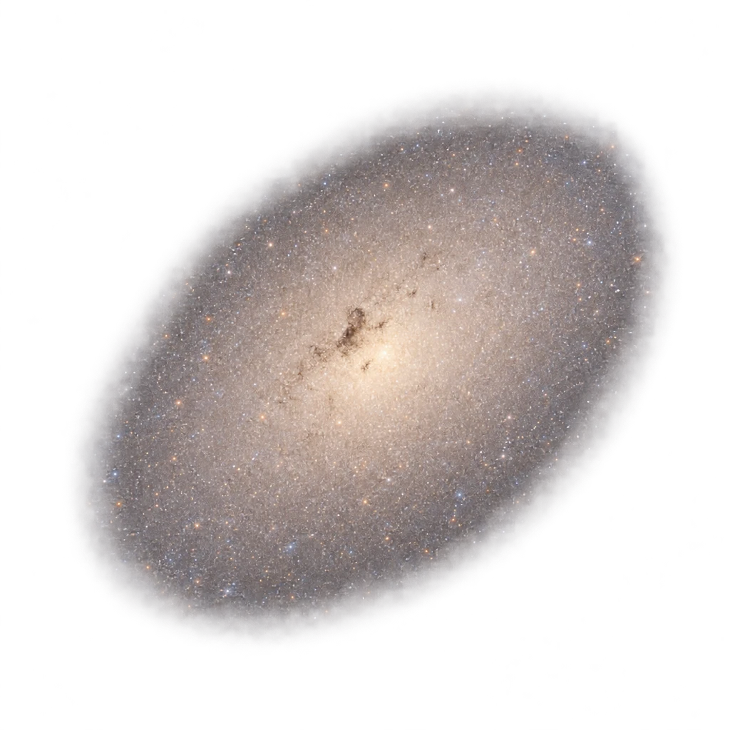 Artist’s reconstruction of NGC 185