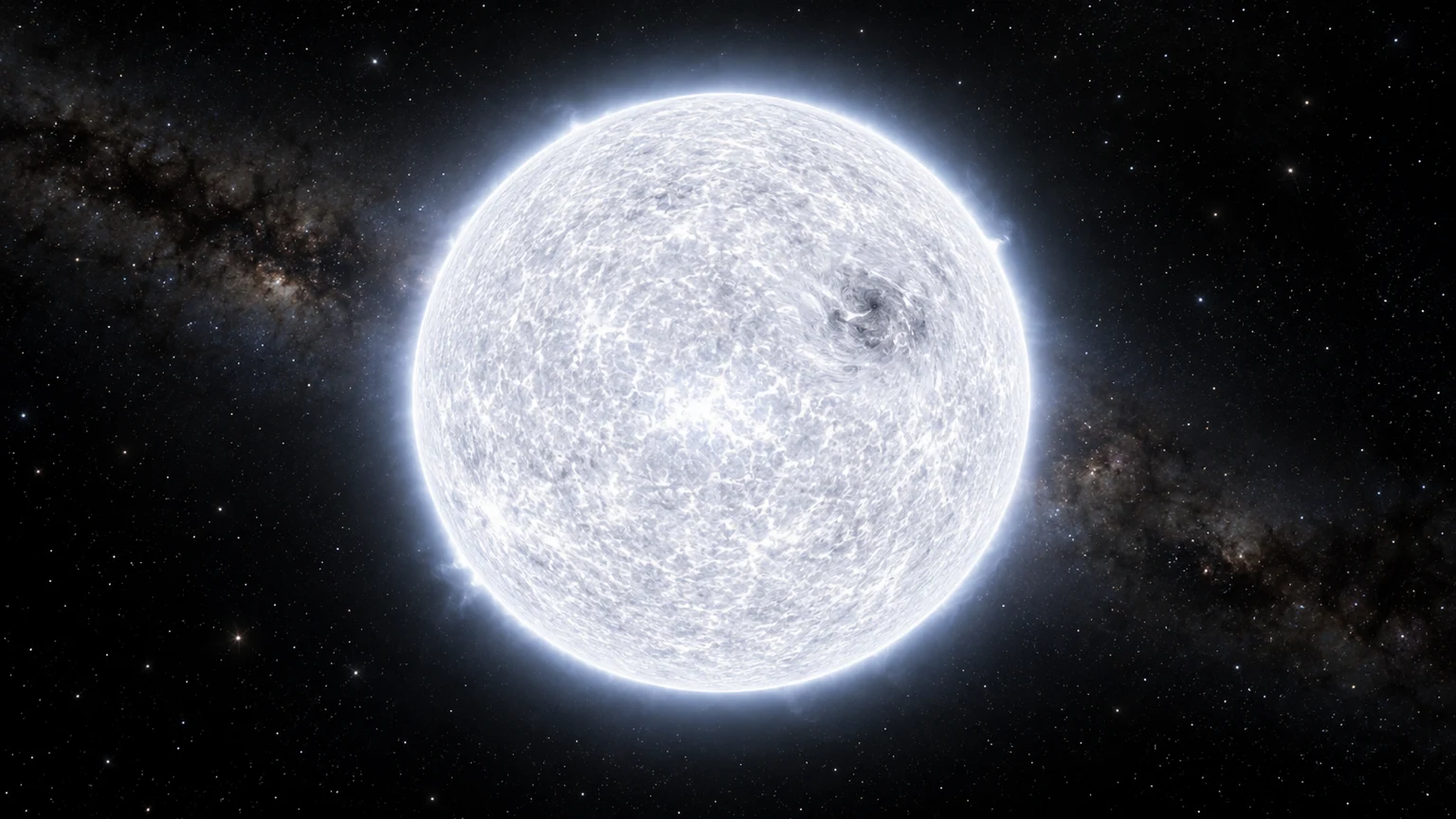 Artist’s impression. The expanded field places the object in an imagined setting. Exposure and apparent scale are adjusted for clarity.